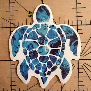 💜13/$13 +Bundle Sticker Sale | Turtle Animal Waterproof Sticker
